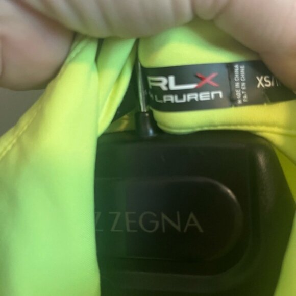 Ralph Lauren 14 zip high visibility athletic shirt womens xs - Picture 5 of 5